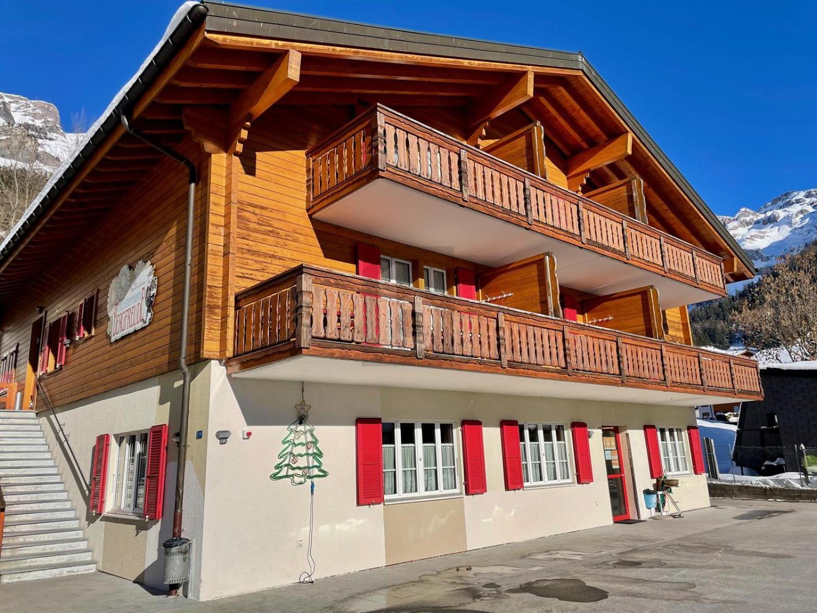 Touristenheim Bergfreude Leukerbad Ngoại thất bức ảnh